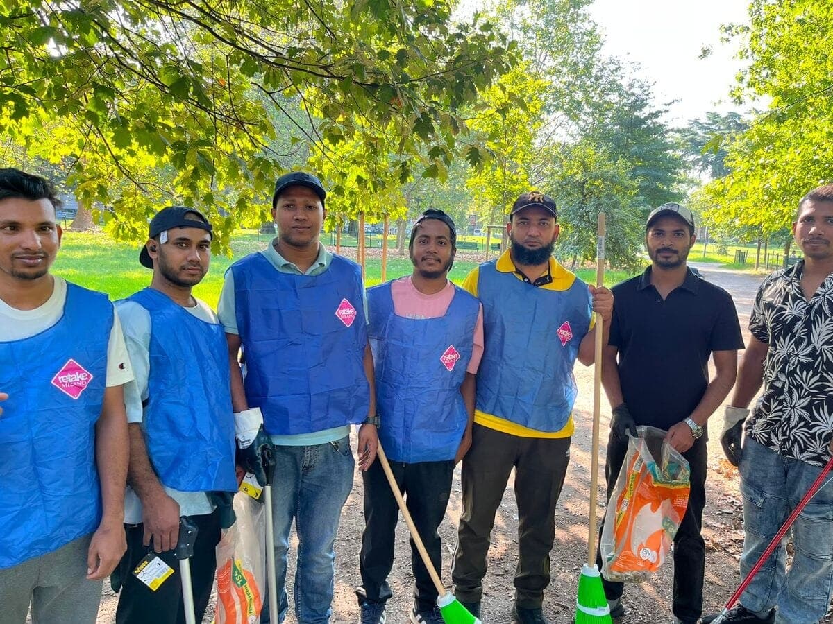 World Cleanup Day al Parco Ravizza: 25 kg di rifiuti e migliaia di mozziconi raccolti