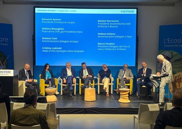 Lombardia - Il gruppo Acinque riunisce imprese e università: “Investire nel capitale territoriale per attrarre il futuro” -  - Varese News