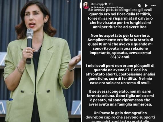 Alessia Cappello: «Tre anni di calvario per avere mia figlia Bea: se avessi potuto congelare gli ovuli me li sarei risparmiati»