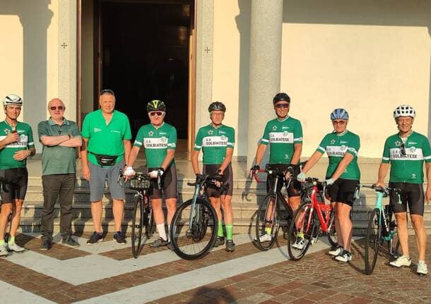 Solbiate Olona - Il Gs Solbiatese pedala fino ad Assisi per gli 80 anni della società e nel segno di San Francesco -  - Varese News