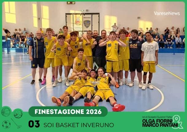 Finestagione - Basket SOI Inveruno, un’annata da incorniciare nell’anno dell’80° - Sport - Varese News