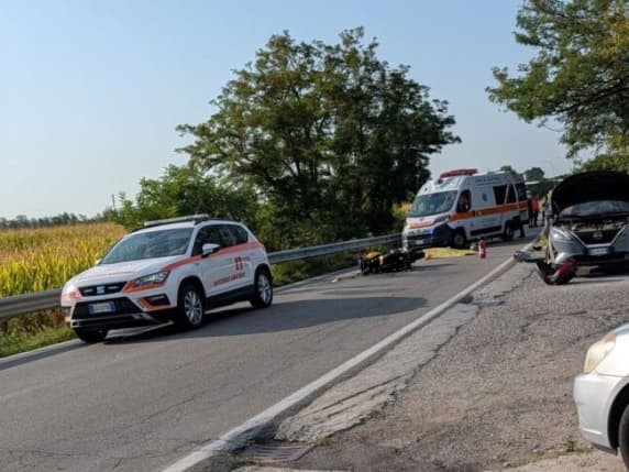 Incidente a Robecco sul Naviglio sulla statale 526. Muore motociclista di 54 anni