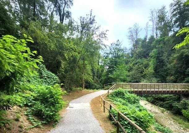 Novedrate - Nel Parco delle Groane riapre il percorso nella valle del Serenza che porta al castello di Carimate - Lombardia - Varese News