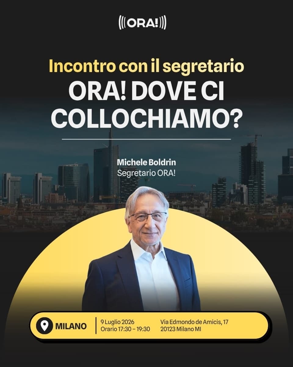 ora! dove ci collochiamo?