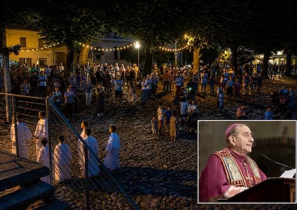 Angera - Monsignor Delpini ad Angera per la festa di Sant’Arialdo e il miracolo della Madonna della Riva - Varese Laghi - Varese News