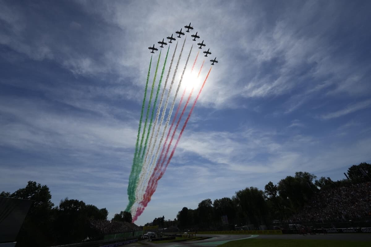 Frecce tricolori per il Gran Premio di Monza: quando vedere il sorvolo nel cielo domani