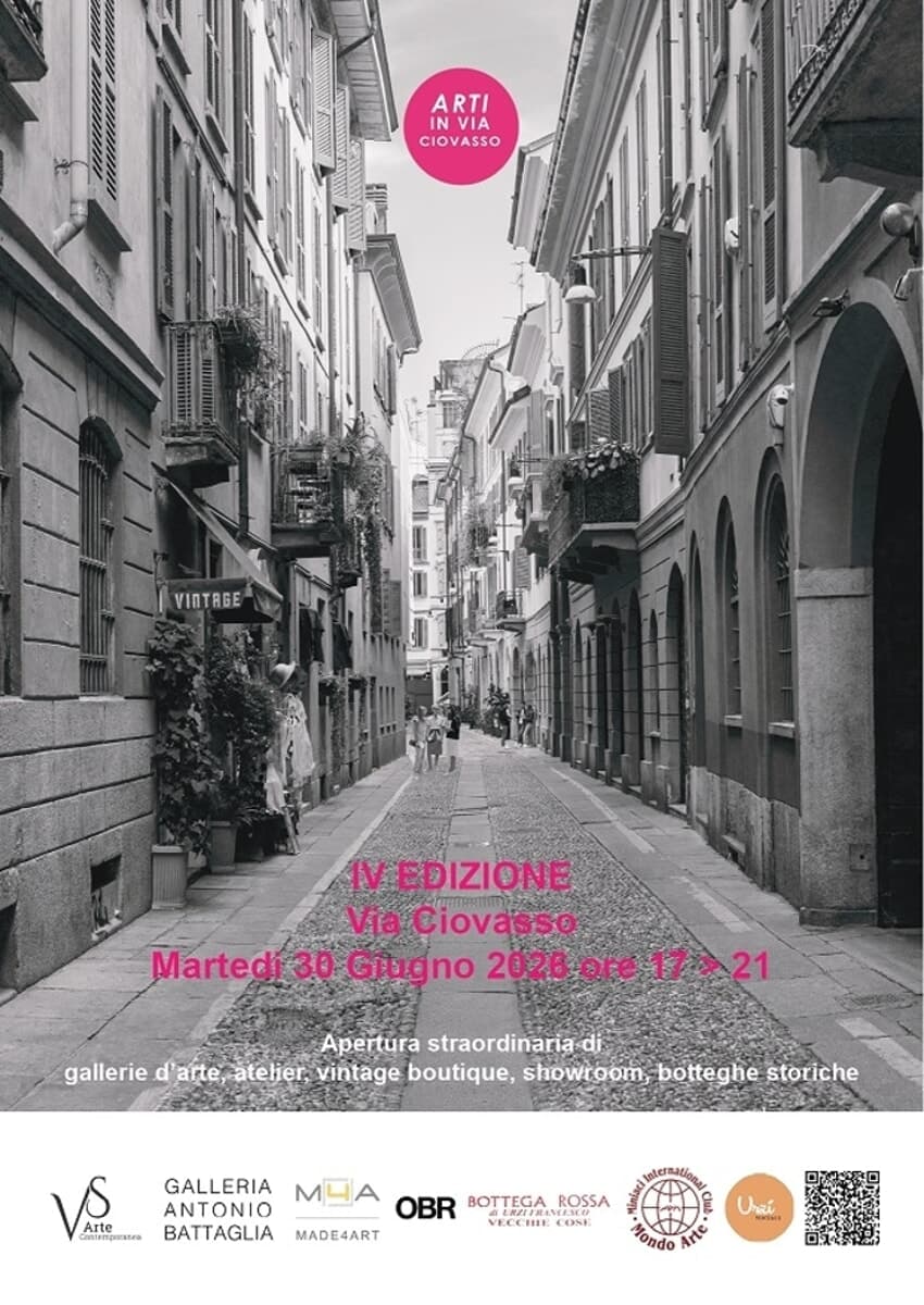 torna la festa di una delle più belle vie di brera: quarta edizione di arti in via ciovasso 