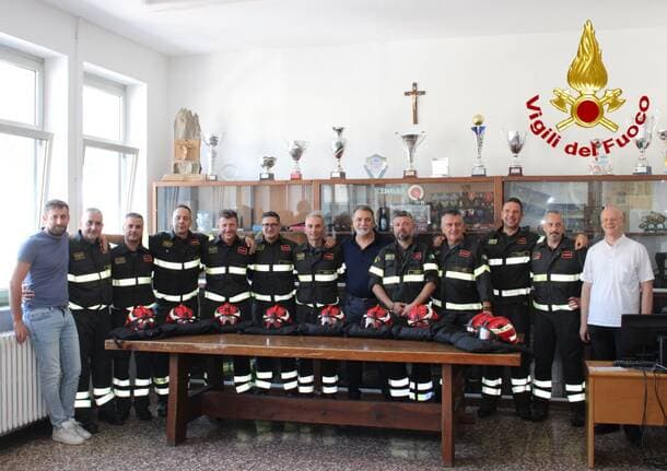 Varese - Nove nuovi capi squadra per i vigili del fuoco di Varese -  - Varese News
