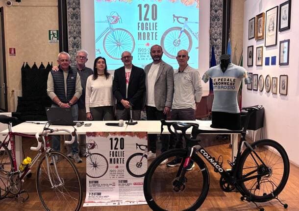 Saronno - Coppi, Bartali e il grande ciclismo in città: a Saronno arriva “120 Foglie Morte” - Archivio - Varese News