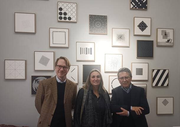 varese - Inaugurata alla Fondazione Marcello Morandini l’esposizione “0,0,0: from Malevich to Digital Black” -  - Varese News