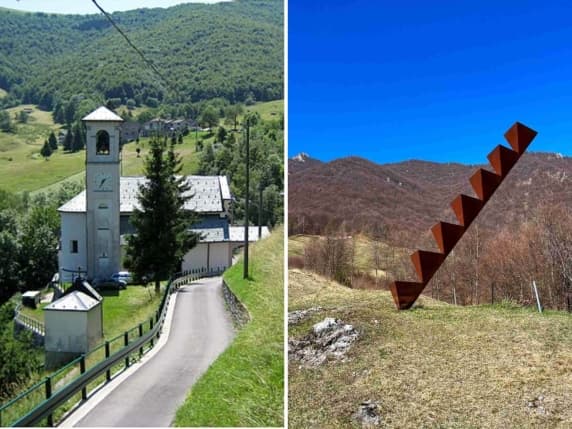 Morterone, il gioiello del Monte Resegone: ha solo 31 abitanti ma è un museo a cielo aperto d'arte contemporanea