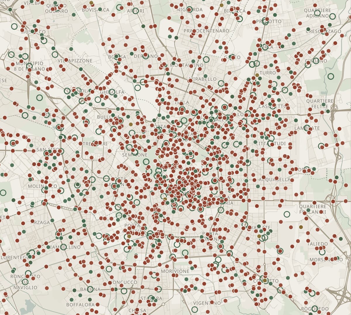 Le strade più pericolose di Milano: la mappa di rapine, furti e incidenti quartiere per quartiere